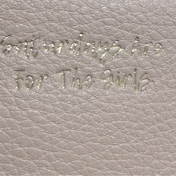 NWOT Aimee Kestenberg Leather Wristlet “Saturdays are for the girls” - Picture 6 of 6